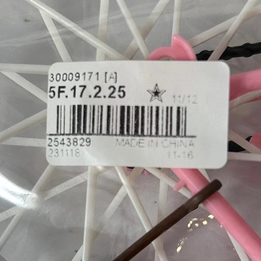 New Pink Tandem Bicycle for 11.5 Inch Fashion Dolls Two Seater Bike with Basket